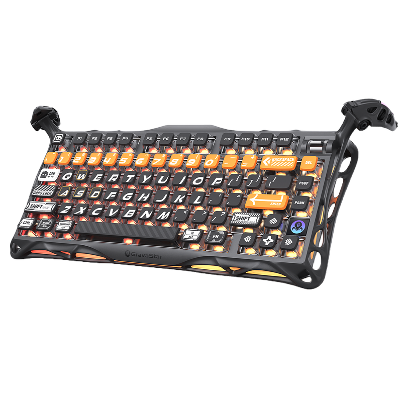 TECLADO GRAVASTAR MERCURY K1 PRO | RGB | INALAMBRICO | SW GRAVASTAR X KAILH | CYBERFLARE | PREVENTA