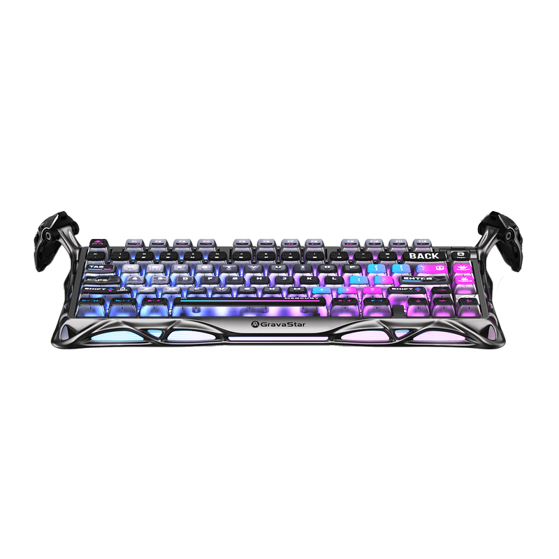 TECLADO GRAVASTAR MERCURY K1 PRO | RGB | INALAMBRICO | SW GRAVASTAR X KAILH | CYBERPUNK | PREVENTA