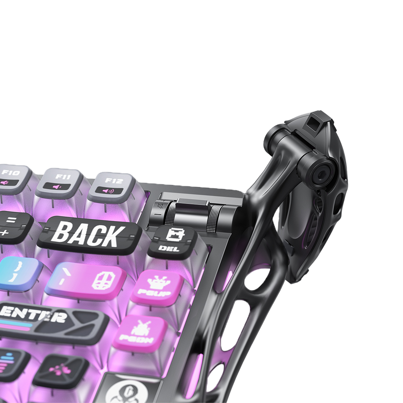 TECLADO GRAVASTAR MERCURY K1 PRO | RGB | INALAMBRICO | SW GRAVASTAR X KAILH | CYBERPUNK | PREVENTA