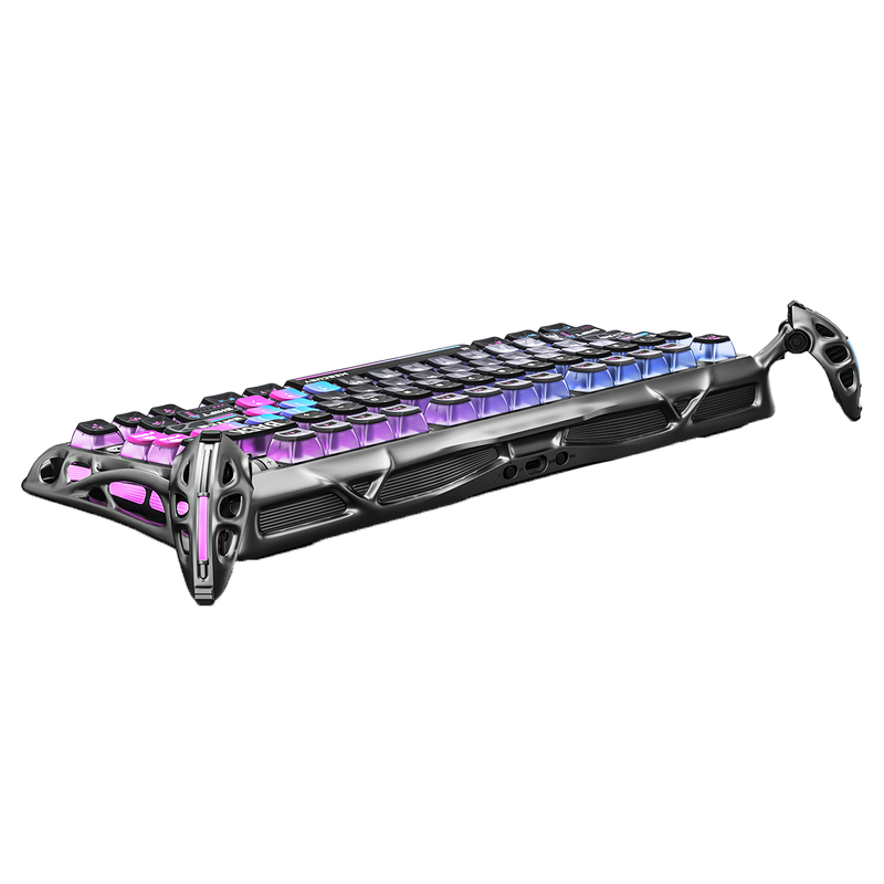 TECLADO GRAVASTAR MERCURY K1 PRO | RGB | INALAMBRICO | SW GRAVASTAR X KAILH | CYBERPUNK | PREVENTA