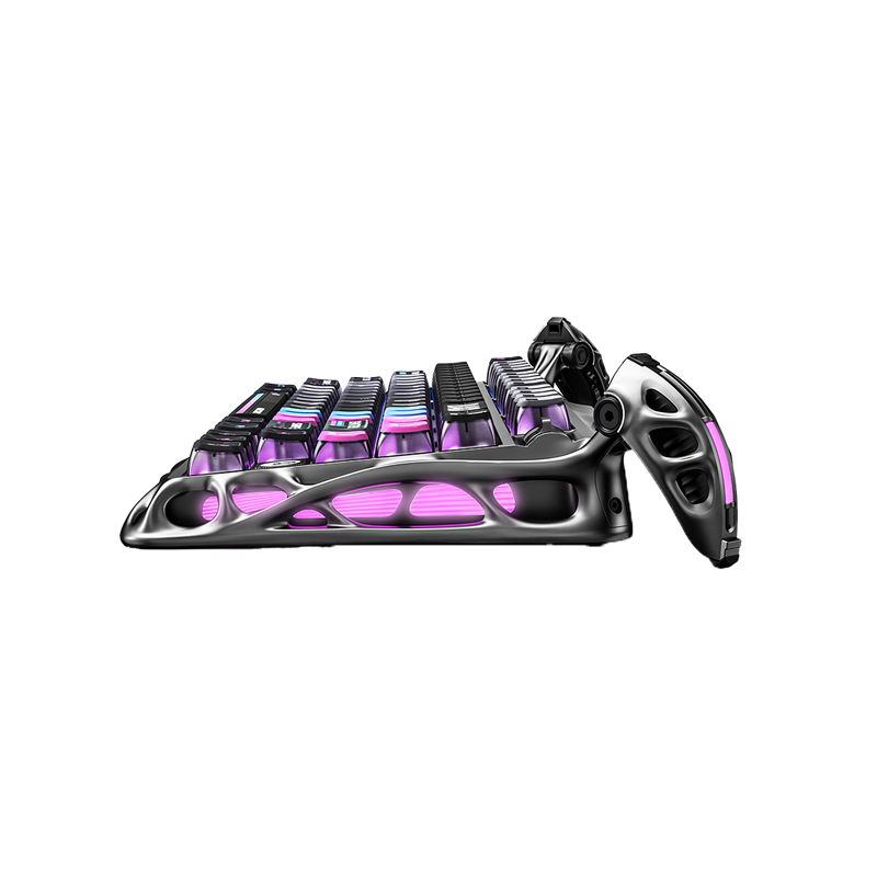 TECLADO GRAVASTAR MERCURY K1 PRO | RGB | INALAMBRICO | SW GRAVASTAR X KAILH | CYBERPUNK | PREVENTA