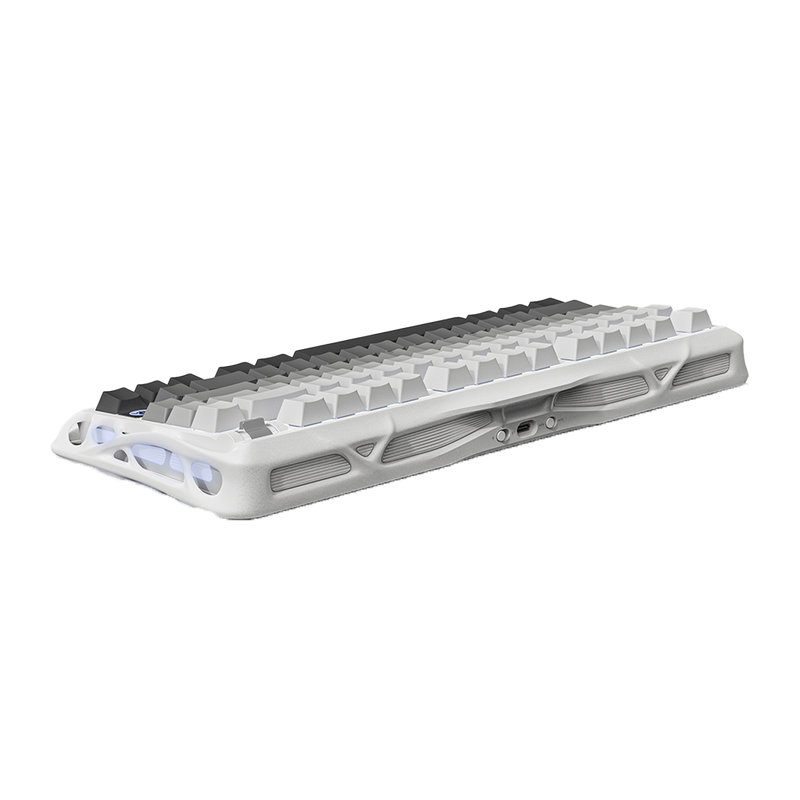 TECLADO GRAVASTAR MERCURY K1 | RGB | INALAMBRICO | SW GRAVASTAR X KAILH| BLANCO-DEGRADADO | PREVENTA