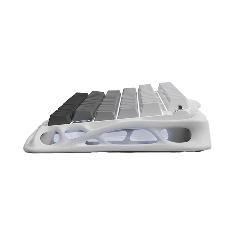 TECLADO GRAVASTAR MERCURY K1 | RGB | INALAMBRICO | SW GRAVASTAR X KAILH| BLANCO-DEGRADADO | PREVENTA