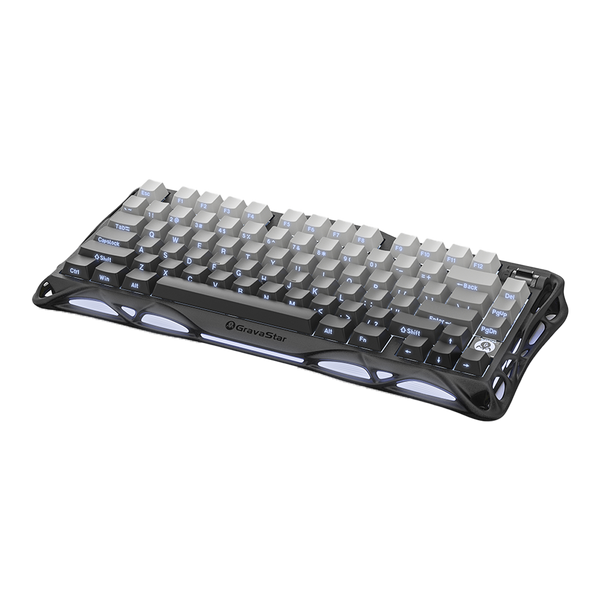 TECLADO GRAVASTAR MERCURY K1 | RGB | INALAMBRICO | SW GRAVASTAR X KAILH| NEGRO-DEGRADADO | PREVENTA