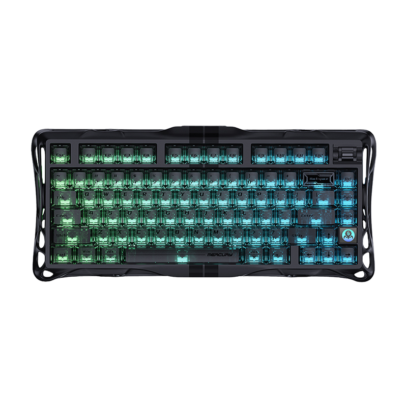 TECLADO GRAVASTAR MERCURY V75 HE | RGB | MAGNETICO| SW GRAVASTAR X GATERON JADE PRO | STEALTH-BLACK | PREVENTA