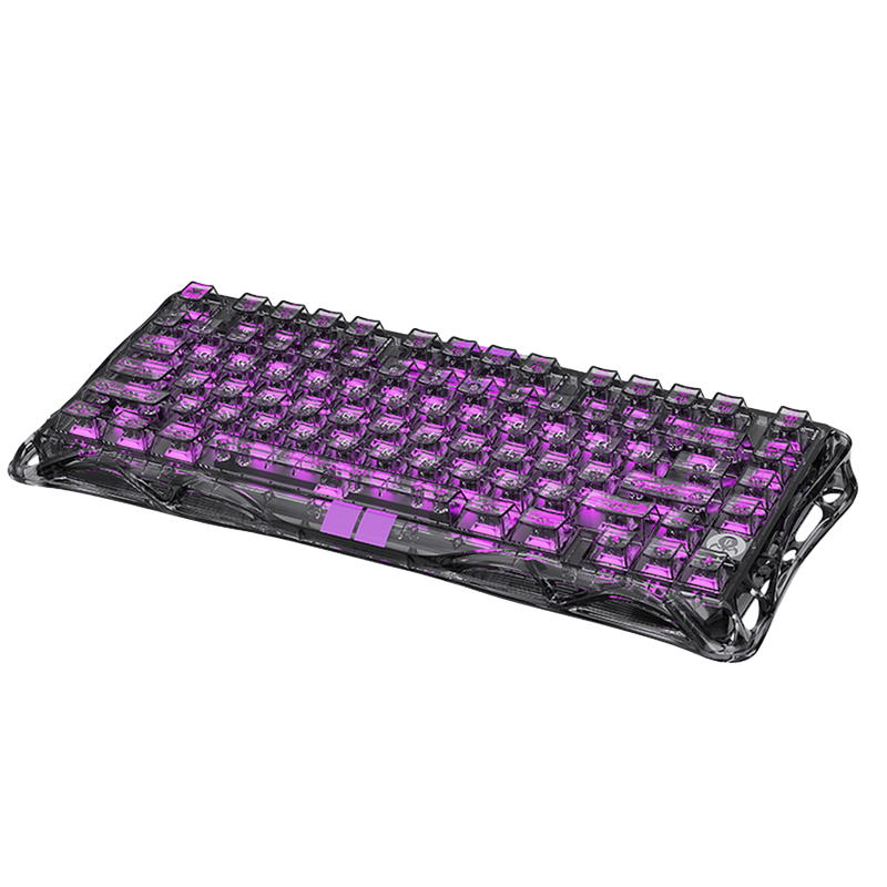 TECLADO GRAVASTAR MERCURY V75 HE LITE | RGB | CABLEADO | SW MAGNETICO GRAVASTAR BLACKCORE | TRANSPARENT-BLACK | PREVENTA
