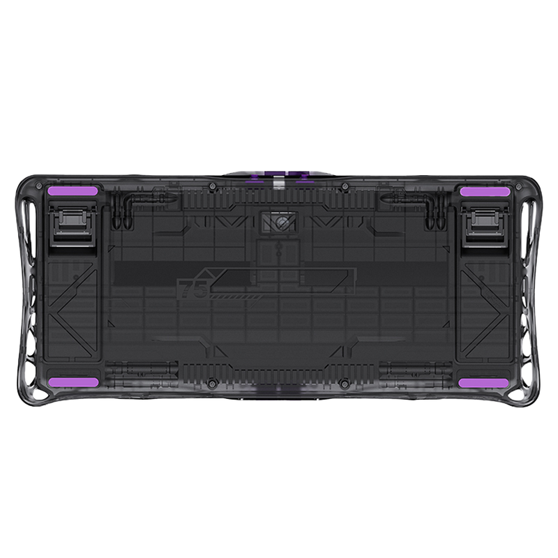 TECLADO GRAVASTAR MERCURY V75 HE LITE | RGB | CABLEADO | SW MAGNETICO GRAVASTAR BLACKCORE | TRANSPARENT-BLACK | PREVENTA