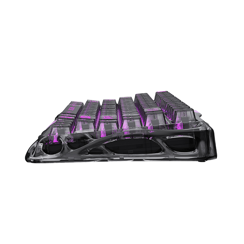 TECLADO GRAVASTAR MERCURY V75 HE LITE | RGB | CABLEADO | SW MAGNETICO GRAVASTAR BLACKCORE | TRANSPARENT-BLACK | PREVENTA