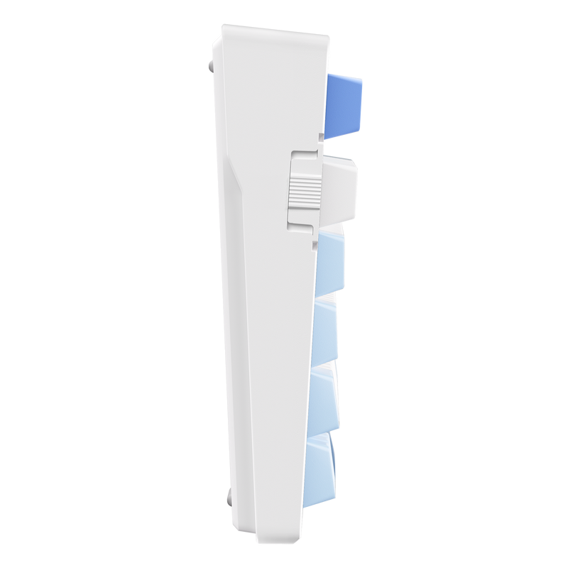 TECLADO MCHOSE G75| INALAMBRICO | MECANICO | SW CABBAGE TOFU V2 | RGB | BLANCO - CELESTE - AZUL