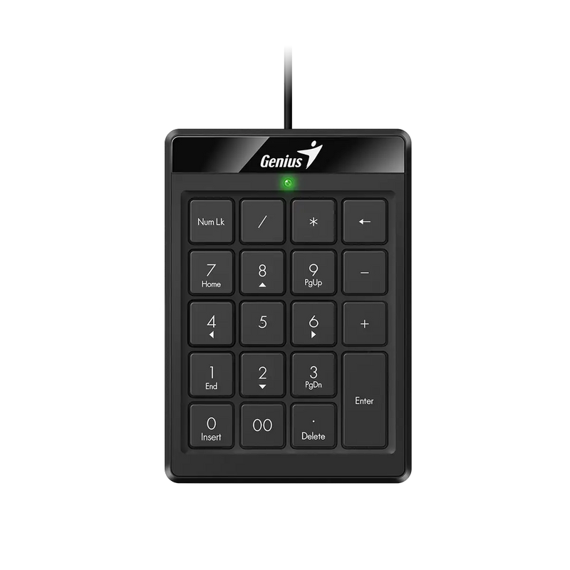 TECLADO NUMERICO GENIUS NUMPAD 110 CHOCOLATE | NEGRO