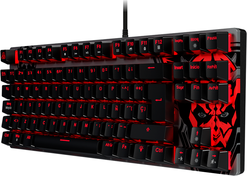 TECLADO PRIMUS BALLISTA81T PKS-S080DS-S | MECANICO | SW-RED | LUZ ROJA
