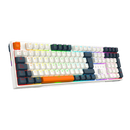 TECLADO REDRAGON TRUNDLE K668WBO | MECANICO | SW-RED | ESPAÑOL | RGB | BLANCO-AZUL-NARANJA