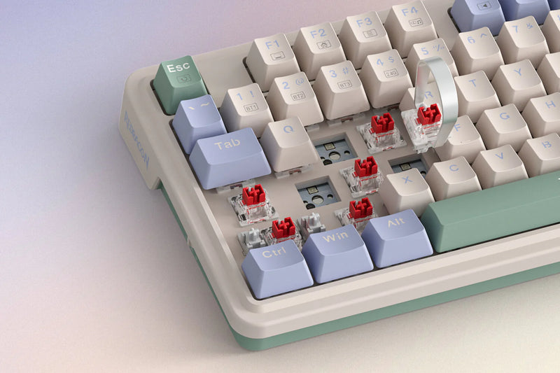 TECLADO REDRAGON UCAL PRO K673CPG-RGB-PRO | INGLES | INALAMBRICO | SW-RED | RGB | PASTEL