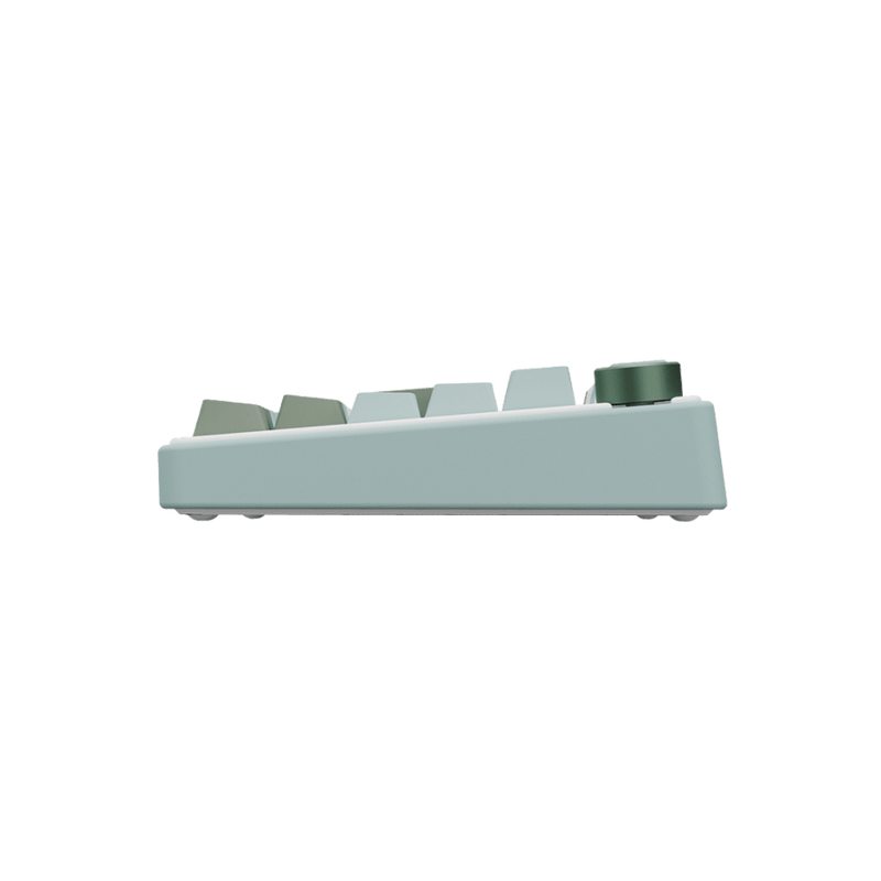 TECLADO ROYAL KLUDGE RK-R75 |ESPAÑOL| CABLEADO | MECANICO| SW-KSILVER |RGB |VERDE