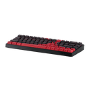 TECLADO MAGNÉTICO AULA WIN68HE MAX | RGB | CABLEADO | NEGRO - ROJO