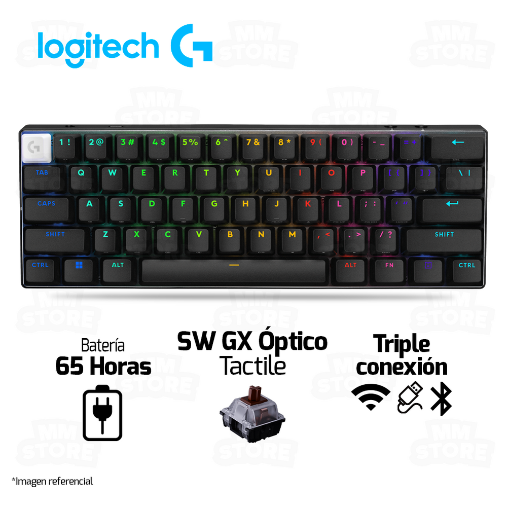 Teclado 60 Logitech TECLADO LOGITECH GPRO X 60 MECANICO