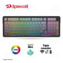 TECLADO REDRAGON EISA PRO K686 | INGLES | INALAMBRICO | SW- MINT | RGB | NEGRO DEGRADADO