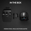 TIMON LOGITECH G29 + PEDAL DRIVING FORCE | PS4-PS5-PSC3-PC | NEGRO