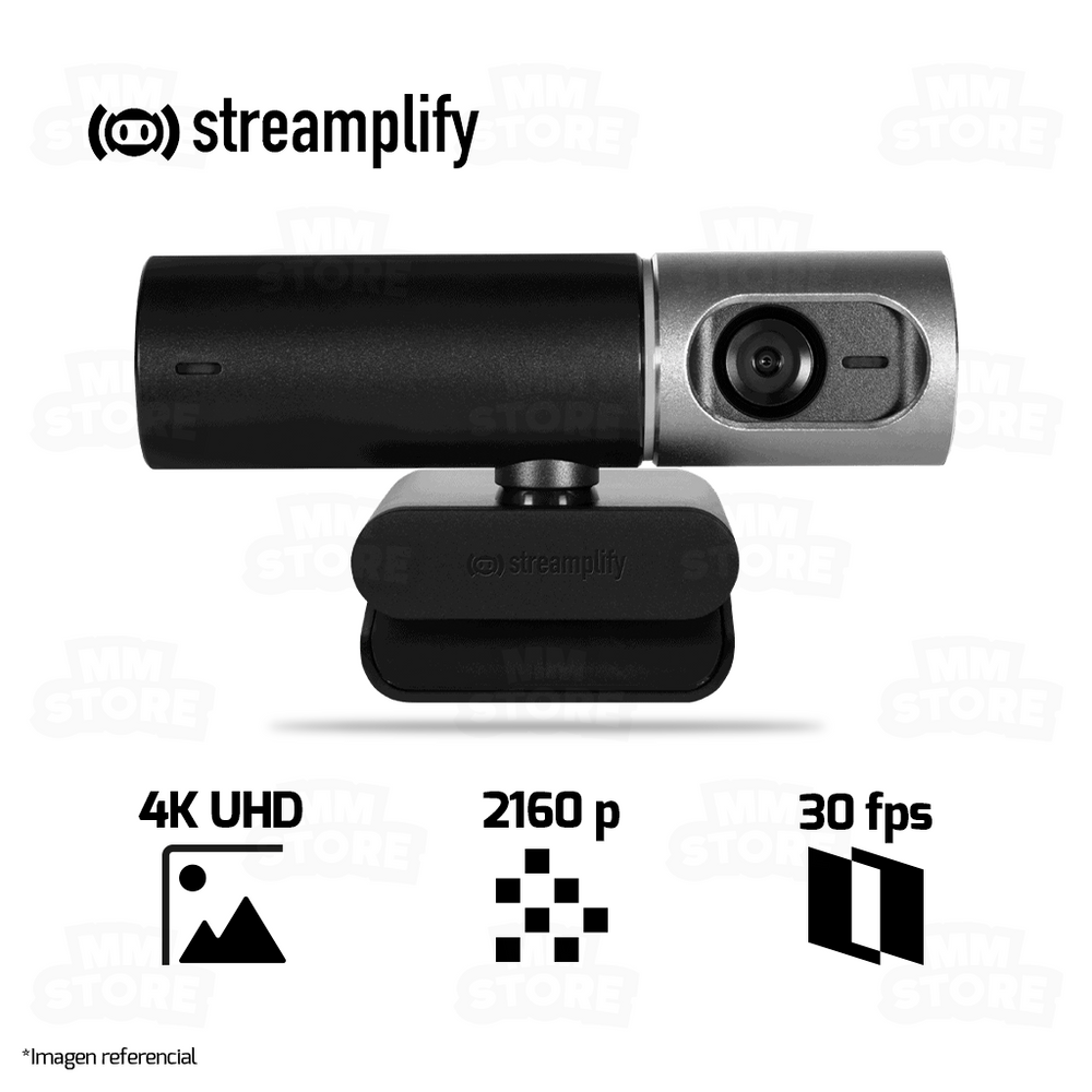 WEBCAM STREAMPLIFY CAM-PRO-4K-8M30-BK 4K 2160p-30fps - Main Image