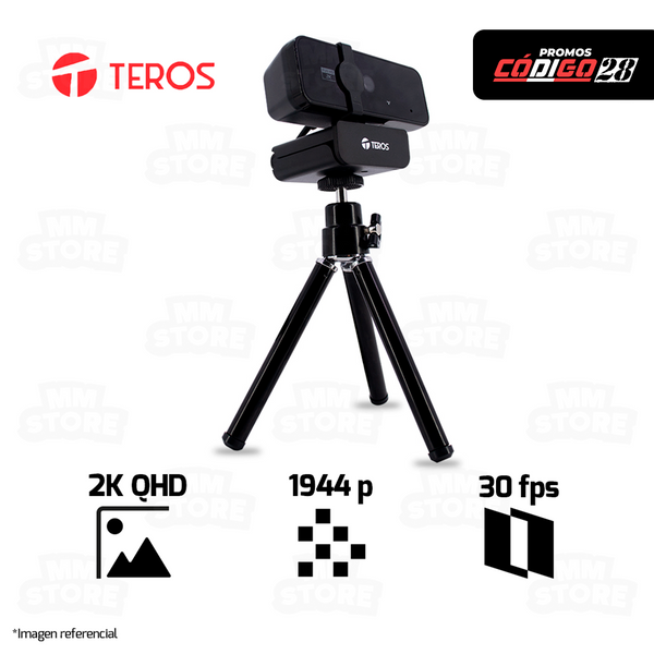 WEBCAM TEROS TE-9072 | 2K | 1944p - 30FPS