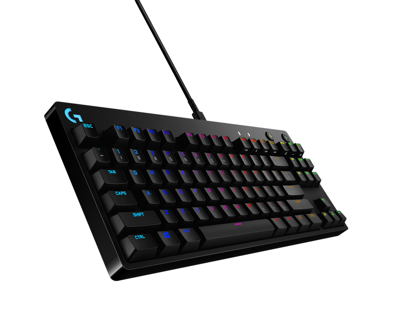 TECLADO LOGITECH GPRO | MECANICO | SW-GX BLUE | RGB | NEGRO