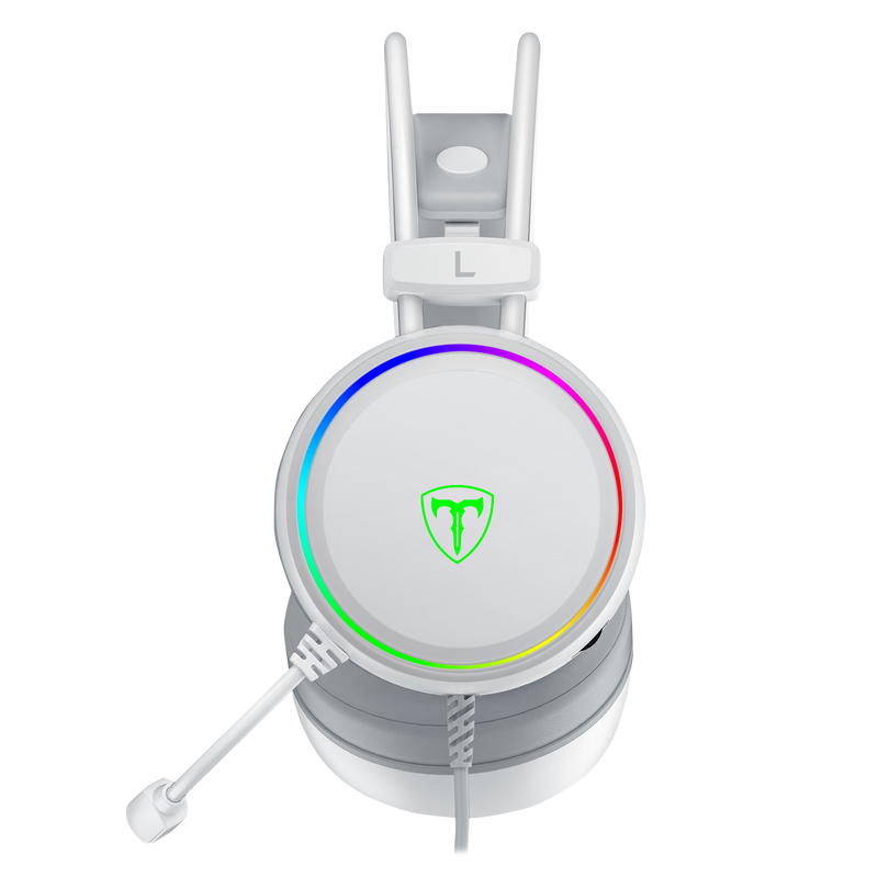 AUDIFONO T-DAGGER SONA T-RGH304W | USB | 7.1 | RGB | BLANCO