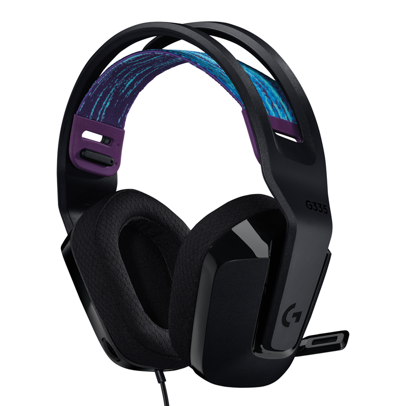 AUDIFONO LOGITECH G335 | 3.5MM | ESTEREO | NEGRO