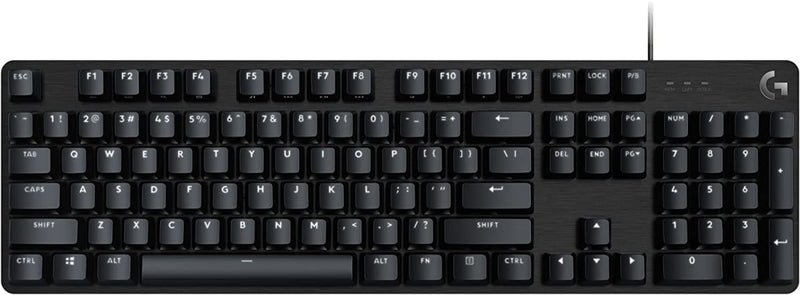 TECLADO LOGITECH G413 SE | CABLEADA | MECANICO | INGLES | SW-TACTIL | LUZ BLANCA | NEGRO