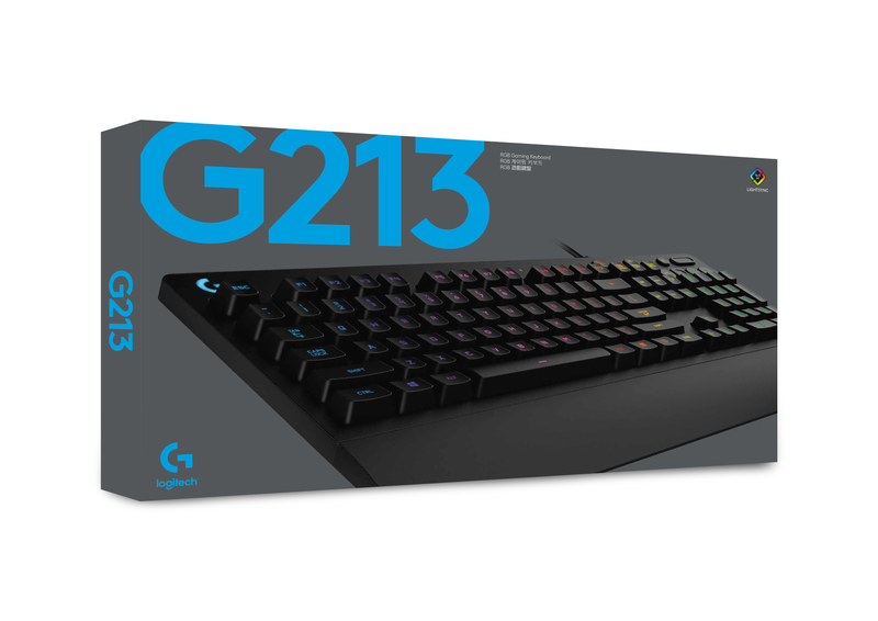 TECLADO LOGITECH PRODIGY G213 | MEMBRANA | RGB
