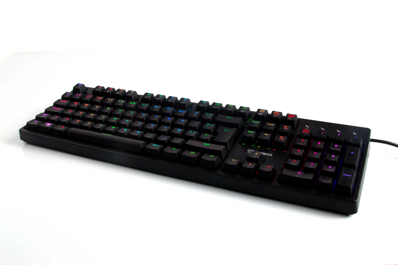 TECLADO VSG ALNILAM | MECANICO | SW-BLUE | RGB | NEGRO