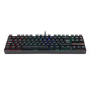 TECLADO REDRAGON KUMARA K552 | MECANICO | SW-RED | RGB | NEGRO