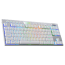 TECLADO REDRAGON HORUS TKL K621 | INALAMBRICO | MECANICO | LOW PROFILE | SW-RED | RGB | BLANCO