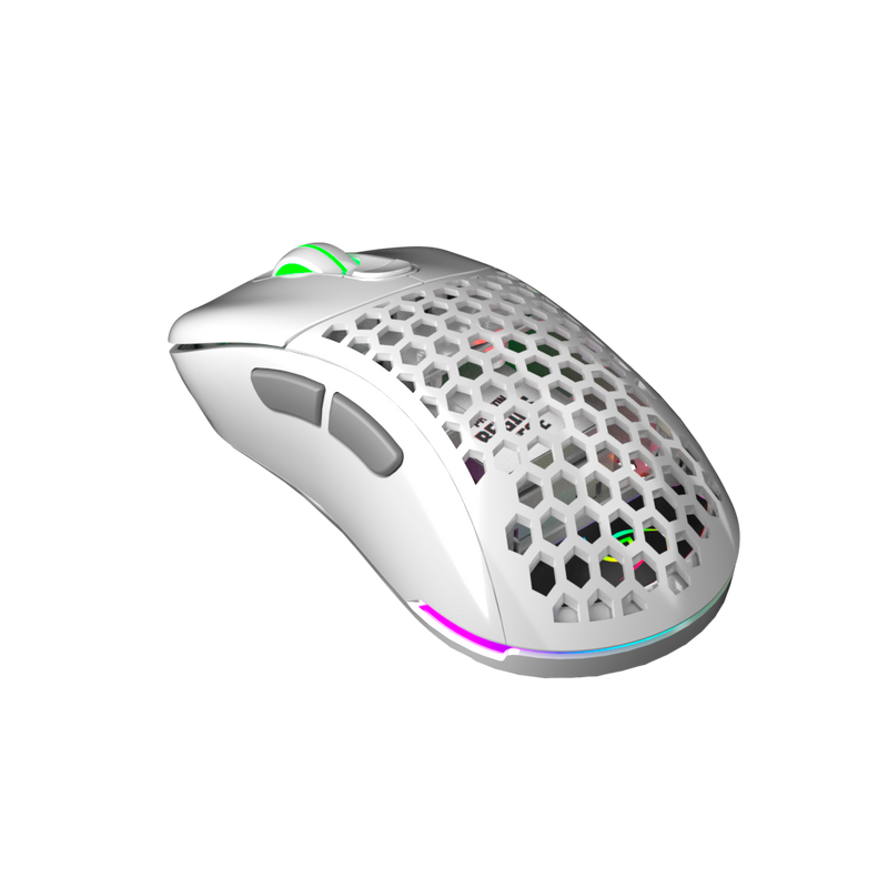 MOUSE VSG AQUILA FLY BRILLANTE | INALAMBRICO | 16,000 DPI | RGB | BLANCO